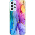 Coque taperso pour Galaxy A13 4G et 5G A23 A53 avec motif marbre tie dye protection antichoc personnalisée