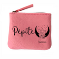 Porte monnaie personnalisé pepite en feutrine en feutrine
