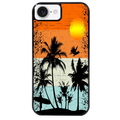 Coque noire taperso pour Iphone 17 17E AIR MAX PRO avec motif hawai sun protection antichoc personnalisée