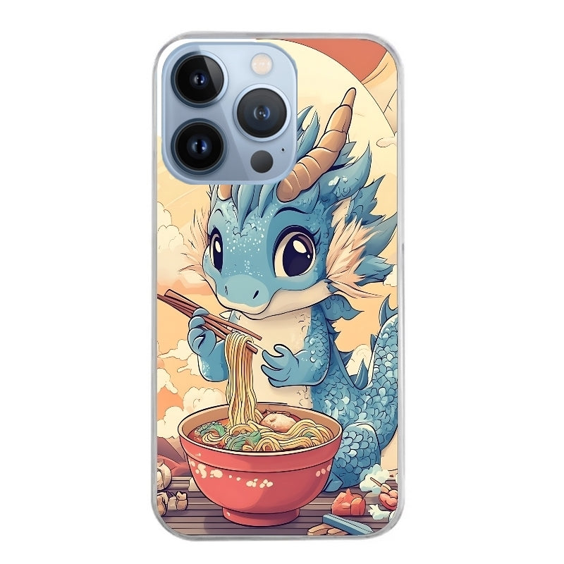 Coque taperso pour Iphone 11 et PRO PRO MAX avec motif dragon ramen 2 protection antichoc personnalisée