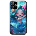 Coque noire taperso pour OPPO A5 PRO 4G et 5G avec motif sirene style anime protection antichoc personnalisée