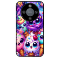 Coque noire taperso pour Magic 5 6 LITE et PRO avec motif anime ice cream kawaii protection antichoc personnalisée