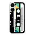 Coque taperso pour POCO C65 4G personnalisable avec motif cassette vintage protection antichoc personnalisée