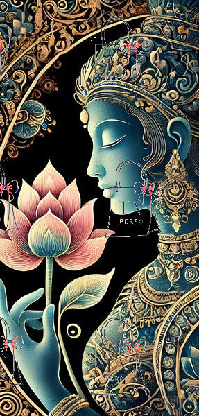 Bouddha lotus