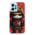Coque taperso pour Redmi Note 12 4G 5G PRO 4G avec motif panda et samourai protection antichoc personnalisée