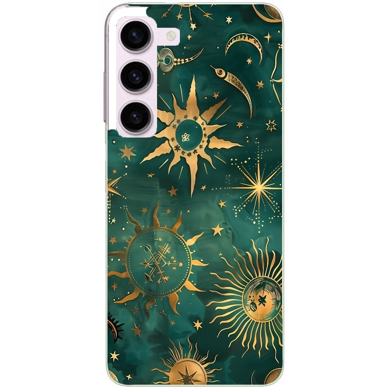 Coque taperso pour Galaxy A13 4G et 5G A23 A53 avec motif lune et astro protection antichoc personnalisée