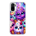Coque taperso pour Redmi Note 10 4G 5G PRO 10S avec motif anime ice cream kawaii protection antichoc personnalisée