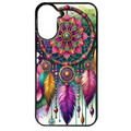 Coque noire taperso pour Redmi A5 4G avec motif dreamcatcher et mandala protection antichoc personnalisée