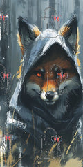 Renard fox des bois