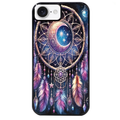 Coque noire taperso pour Iphone 17 17E AIR MAX PRO avec motif dreamcatcher et lune protection antichoc personnalisée