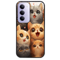 Coque noire taperso pour Redmi 15 4G et 5G avec motif chat smile protection antichoc personnalisée