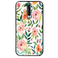 Coque noire taperso pour OPPO Reno 2 et 2Z avec motif fleur des champs protection antichoc personnalisée