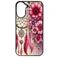 Coque noire taperso pour Redmi A5 4G avec motif dreamcatcher et coeur protection antichoc personnalisée