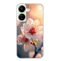 Coque taperso pour POCO C65 4G avec motif fleur de cerisier protection antichoc personnalisée