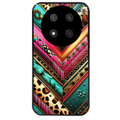 Coque noire taperso pour Magic 7 LITE et PRO avec motif chevron texas protection antichoc personnalisée