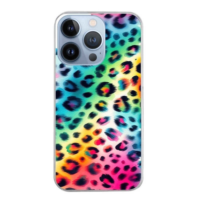 Coque taperso pour Iphone 11 et PRO PRO MAX avec motif leopard arc protection antichoc personnalisée