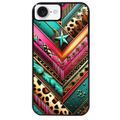 Coque noire taperso pour Iphone 17 17E AIR MAX PRO avec motif chevron texas protection antichoc personnalisée