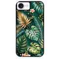 Coque noire taperso pour Iphone 17 17E AIR MAX PRO avec motif jungle dore protection antichoc personnalisée