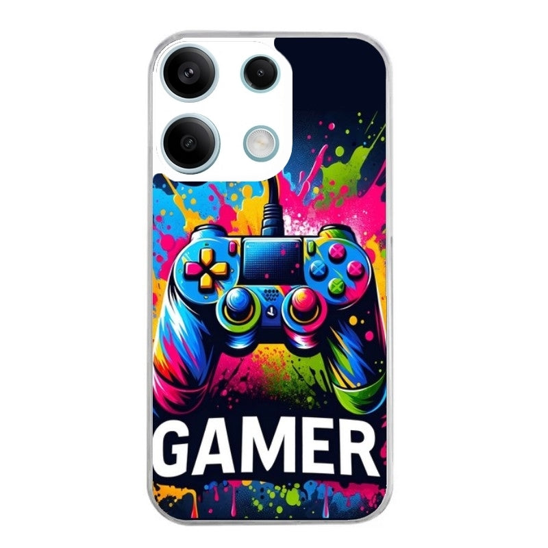 Coque taperso pour POCO X6 5G avec motif gamer protection antichoc personnalisée