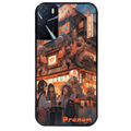 Coque noire taperso pour OPPO A16 et A16S avec motif anime street japan personnalise protection antichoc personnalisée