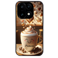 Coque noire taperso pour OnePlus 15 avec motif cafe love morning personnalise protection antichoc personnalisée