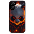 Coque noire taperso pour OnePlus Nord CE5 avec motif panda very angry protection antichoc personnalisée