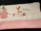 Pochette personnalisée motif maitresse chouette