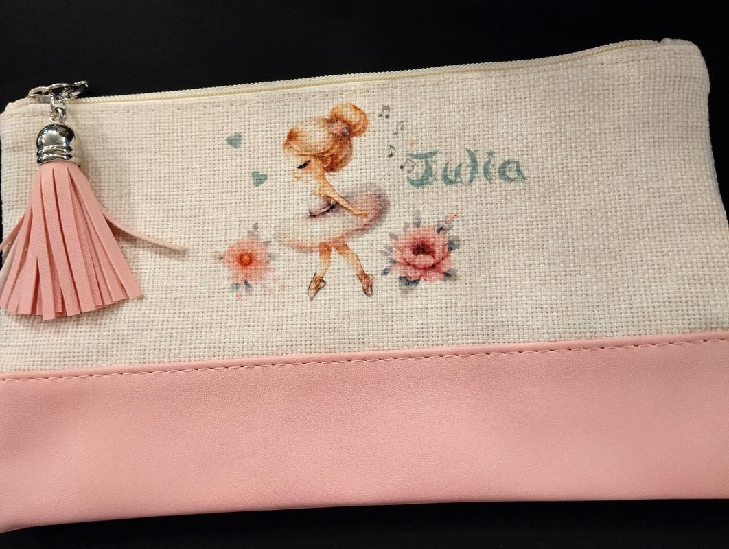 Pochette personnalisée motif maitresse chouette