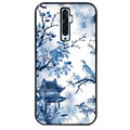 Coque noire taperso pour OPPO Reno 2 et 2Z avec motif japan art protection antichoc personnalisée