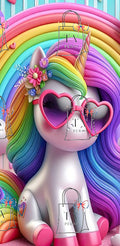 Licorne pop art
