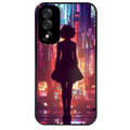 Coque noire taperso pour OnePlus Nord 5 avec motif new york anime protection antichoc personnalisée
