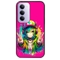 Coque noire taperso pour Redmi 15 4G et 5G avec motif anime manga et tag protection antichoc personnalisée