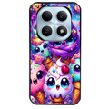 Coque noire taperso pour POCO M8 5G et PRO 5G avec motif anime ice cream kawaii protection antichoc personnalisée