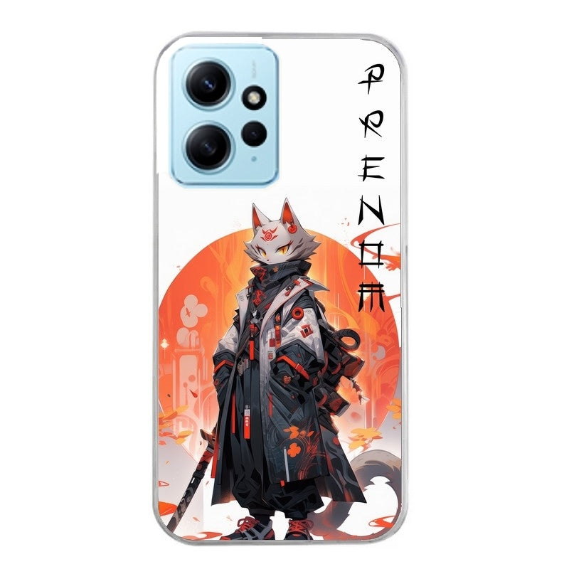 Coque taperso pour POCO X5 5G avec motif anime chat japan personnalise protection antichoc personnalisée