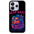 Coque noire taperso pour Redmi Note 14 et PRO PLUS 4G 5G avec motif capybara club protection antichoc personnalisée