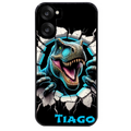 Coque noire taperso pour OnePlus Nord CE5 avec motif dino t rex personnalisee protection antichoc personnalisée