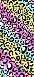 Léopard tie dye