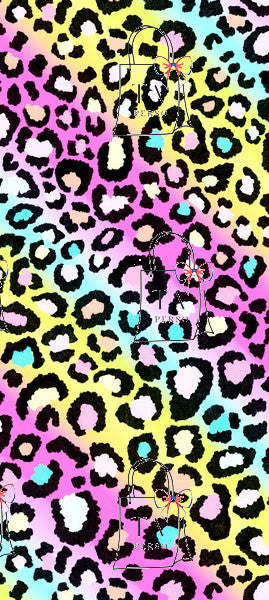 Léopard tie dye