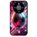 Coque noire taperso pour Magic 5 6 LITE et PRO avec motif foot etoile personnalisee protection antichoc personnalisée
