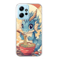 Coque taperso pour Redmi Note 12 4G 5G PRO 4G avec motif dragon ramen 2 protection antichoc personnalisée