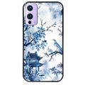 Coque noire taperso pour OnePlus 9 et 9 PRO avec motif japan art protection antichoc personnalisée