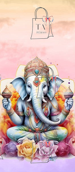 Eléphant namaste