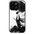 Coque noire taperso pour Honor 70 LITE 90 et LITE avec motif samourai et lune protection antichoc personnalisée