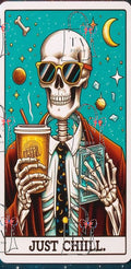 Tête de mort chill tarot