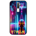 Coque noire taperso pour OPPO A5 A9 2020 avec motif basket electro personnalisee protection antichoc personnalisée