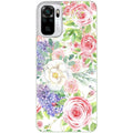 Coque taperso pour Redmi Note 10 4G 5G PRO 10S avec motif fleur couleur pastel protection antichoc personnalisée