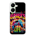 Coque taperso pour POCO C65 4G avec motif gamer life protection antichoc personnalisée