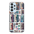 Coque taperso pour Galaxy A13 4G et 5G A23 A53 avec motif cassette multi protection antichoc personnalisée