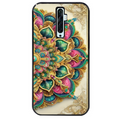 Coque noire taperso pour OPPO Reno 2 et 2Z avec motif mandala 3 protection antichoc personnalisée