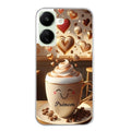 Coque taperso pour POCO C65 4G avec motif cafe love morning personnalise protection antichoc personnalisée